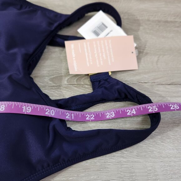 Andie Swim The Catalina One Piece Swimsuit Navy New With Tags Women's Size XXS - Picture 15 of 15